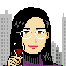 真央似顔絵…？
