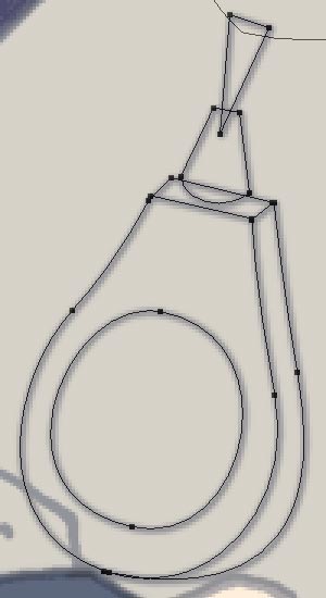 ペンダント (線を引く)