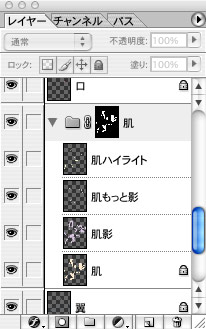 肌のレイヤー構造