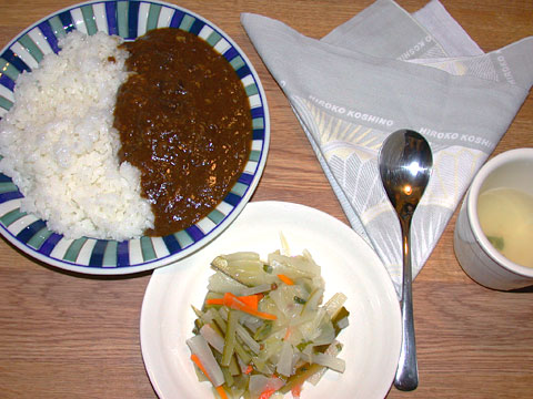 『カレーハウス大島屋』ビーフカレー
