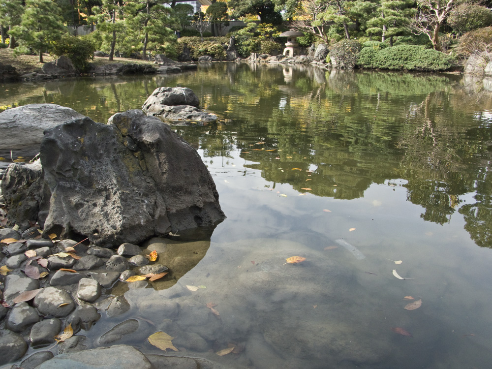 旧安田庭園の眺め4